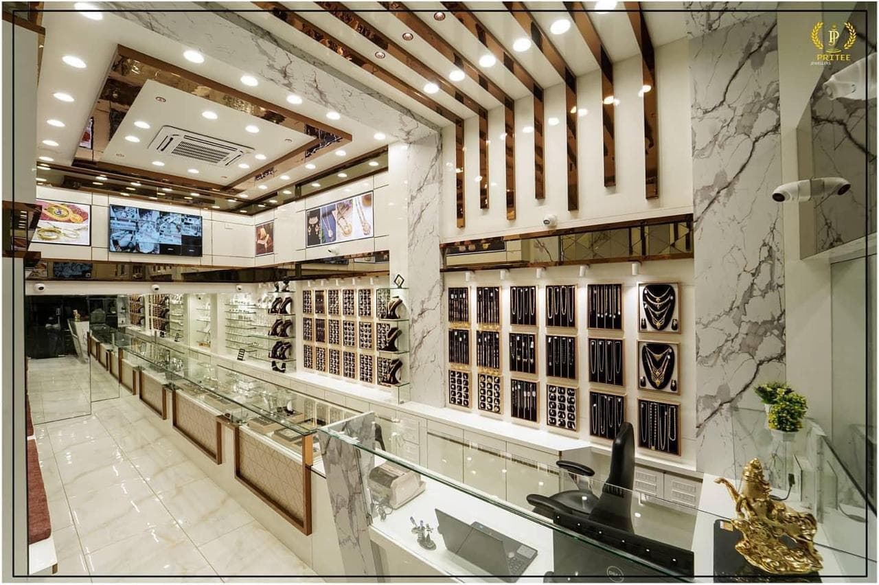 Pritee Jewellers Boutique Interior